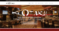 Desktop Screenshot of otakusushi.com